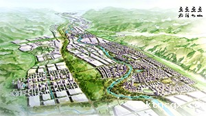 青海省乐都县总体城市设计